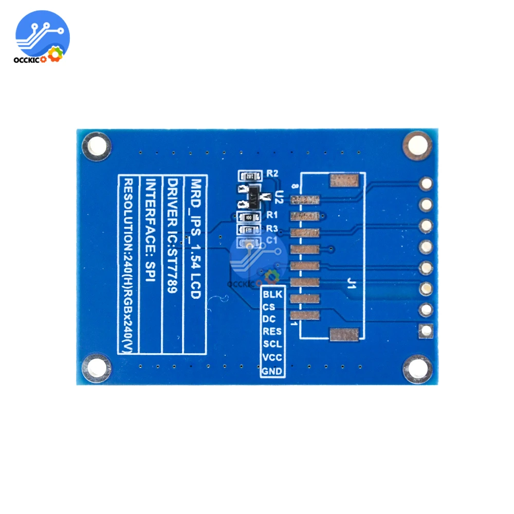 1.54inch SPI 240x240 RGB TFT LCD Display Module ST7789 Driver 240*240 3.3V IPS LCD
