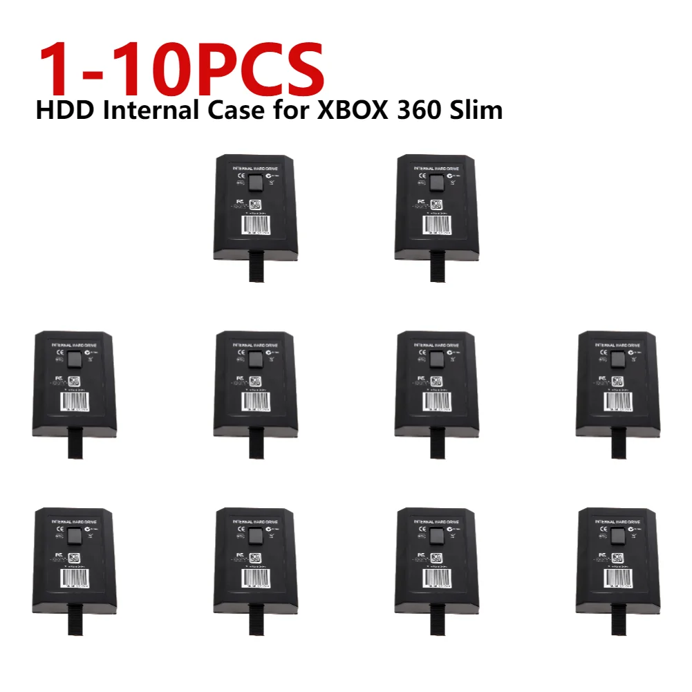 Portable Internal HDD Hard Disk Drive Box for 20GB 60GB 120GB 250GB HDD Case Box Game Accessories Replacement for XBOX 360 Slim