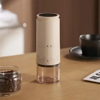 1500mAh Electric Coffee Grinder Externally Adjustable Type-C Charging Coffee Burr Grinder Bean Grinding Machine Coffee Maker 1