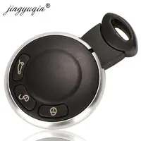 jingyuqin 3 Button Smart Remote Key Case Fob Shell Replacement Keyless Entry Remote Key Cover For BMW Mini Cooper R56 CLUBMAN 3
