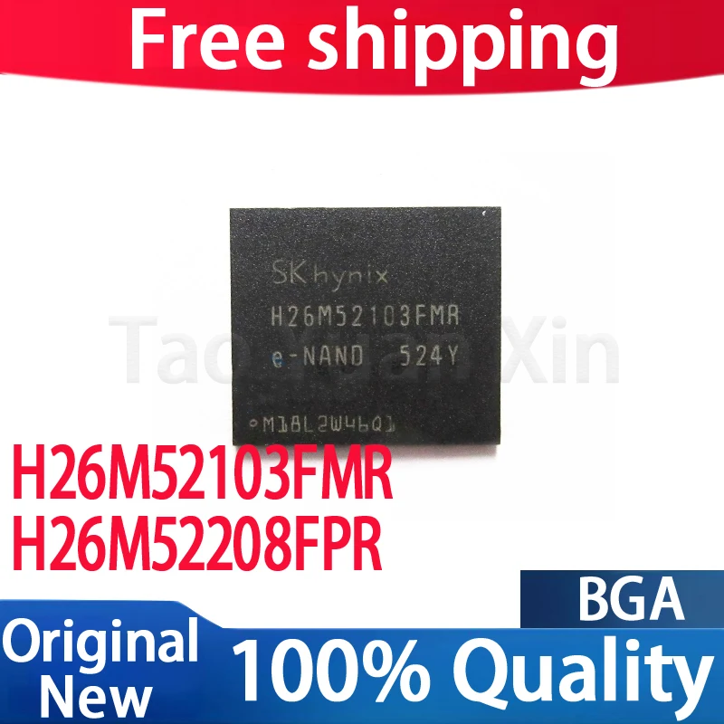(2-10piece)100% New H26M52103FMR H26M52208FPR BGA Chipset
