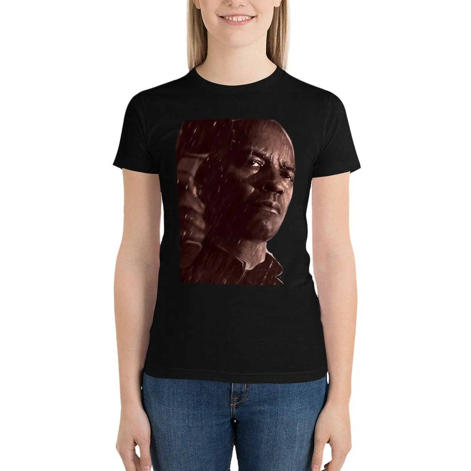 

The Equalizer T-Shirt female Short sleeve tee Female clothing Womens graphic t shirts