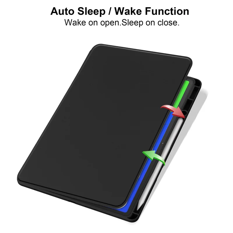 360 Rotating Tablet Case with Pencil Holder