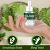 Acne Tea Tree Serum Relief Vegan Non-Sticky Clear Balanced Skin for Soothing Calming Irritated Moisturizing Skin Care Product 4