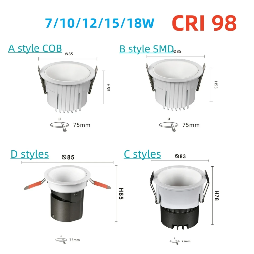 Рисунок 2 - Приглушаемый светодиодный потолочный светильник