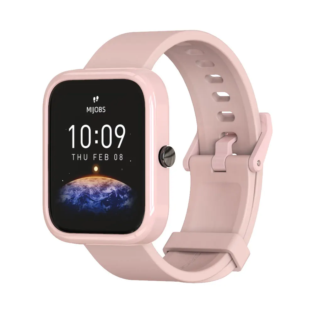 iPartsonline Correa de repuesto compatible con Amazfit Bip U Pro, correa de  reloj de silicona impermeable transpirable compatible con Amazfit Bip U