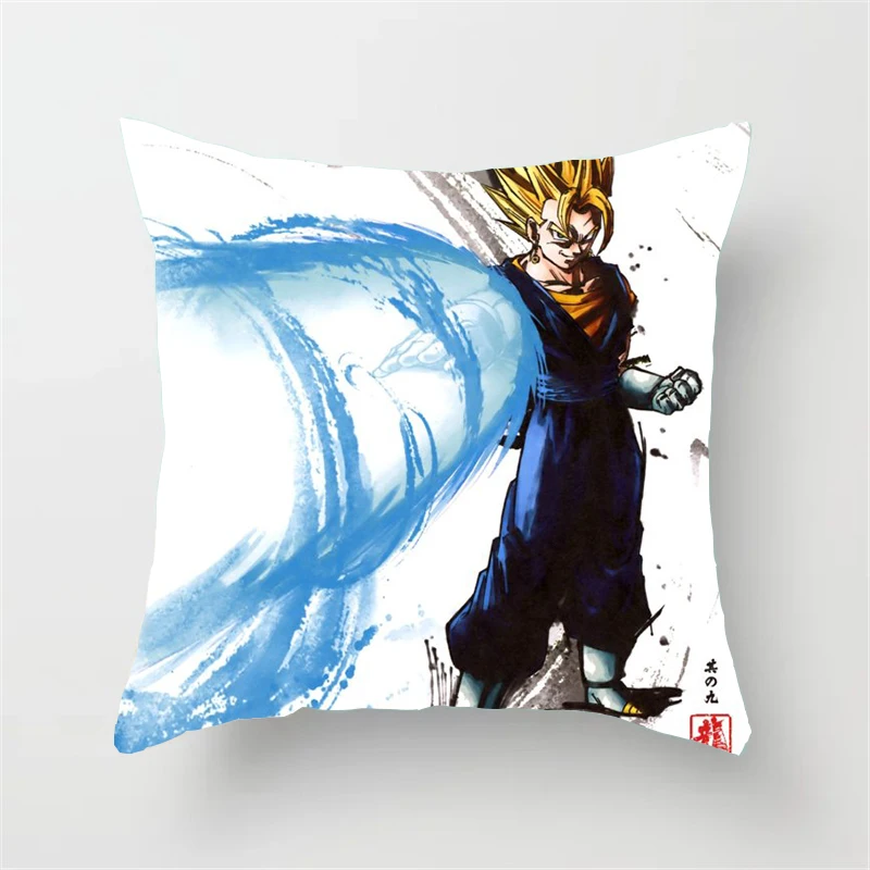 Anime Dragon Ball Pillow Cover Cartoons Son Goku Action Figures