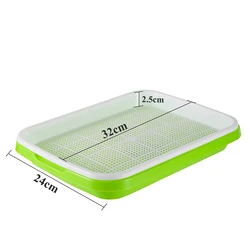 Soilless Seed Germination Kit for Cat and Wheat Grass Cultivation (1Pc Tray)