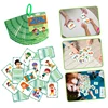 Hot Kids Action Cognition Cards Funny Q&A Learning Classroom Interaction Aids English Teaching Educational Toys Christmas Gifts 5