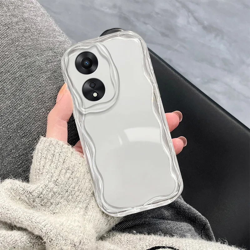 Wave Soft TPU Phone Case Cover - For Honor X7b 5G and 90 Smart