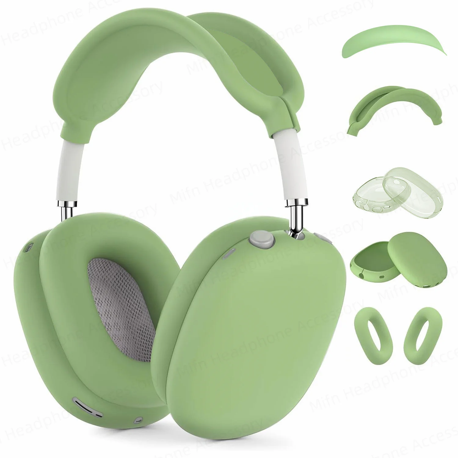 Custodie 5 In1 Per Airpods Max Custodia Per Cuffie Custodia Protettiva Antigraffio Per Airpods Per Custodie Da Donna Per Airpods Max Kit Di Auricolari