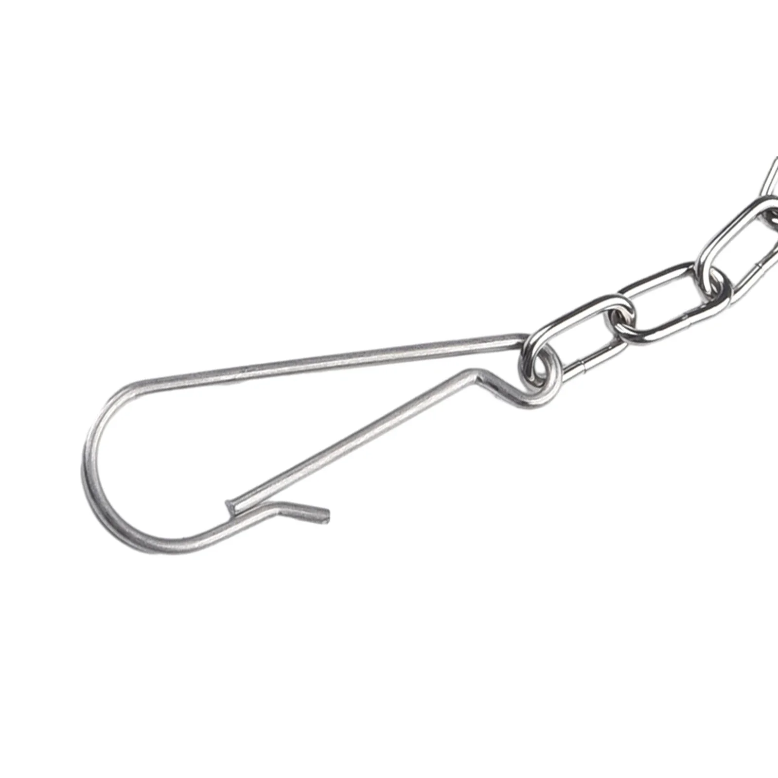 Chain Handle Chain Lift Parts Stainless Steel Toilet Toilet Flapper Practical Accessories 1pcs