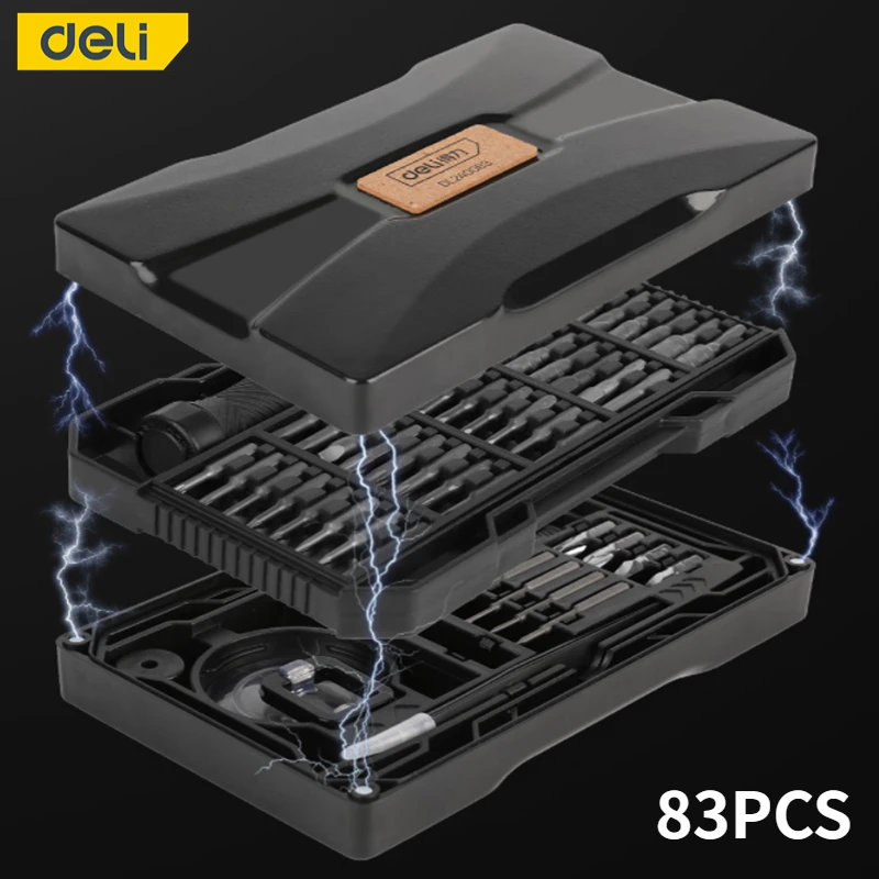 Set Di Cacciaviti Di Precisione Deli. 83 E 1 Magnetic Iphone Series/Mac/Ipad/Tablet Pc/Xbox Series/Ps3/4/Watch/Pc/Strumenti Di Riparazione Della Fotoc