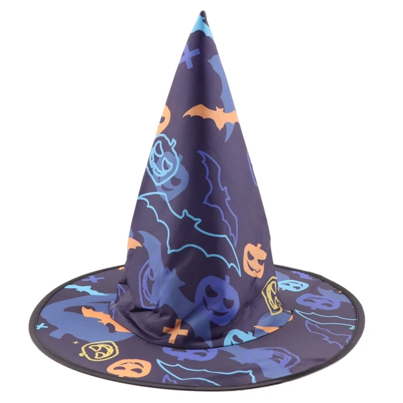 

Adult Kids Children Halloween Witch Hats Masquerade Wizard Hat Cosplay Costume Halloween Party Fancy Dress Decor
