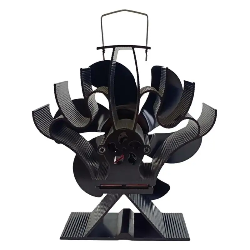 

Fireplace Fan Non Electric Heat Powered Silent Fan For Fireplace Wood Stove Accessories For Pellet Stove Heater Wood Burning