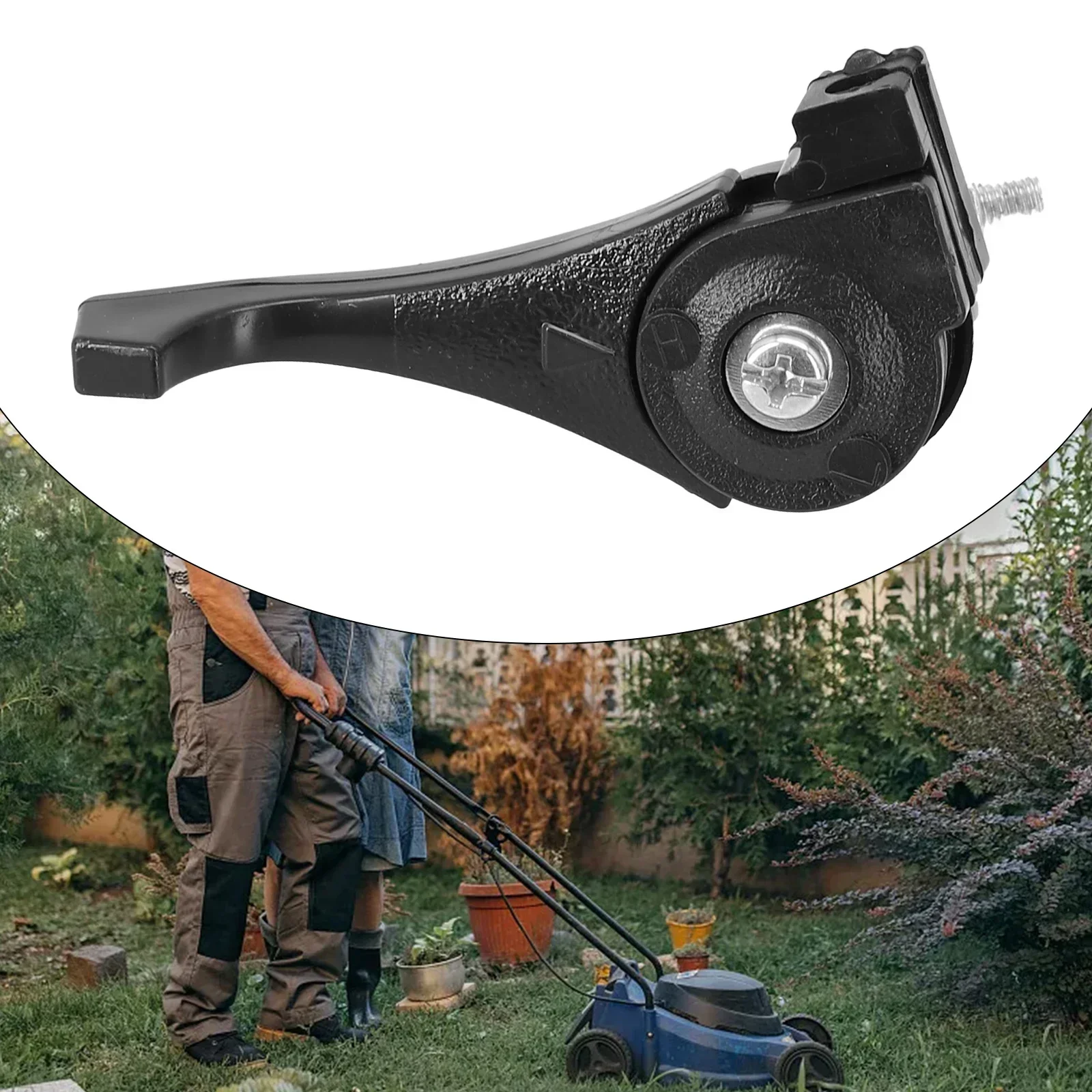 Convenient Replacement Throttle Lever Assembly 19mm Handlebar Lawnmower Rammer Rotovator