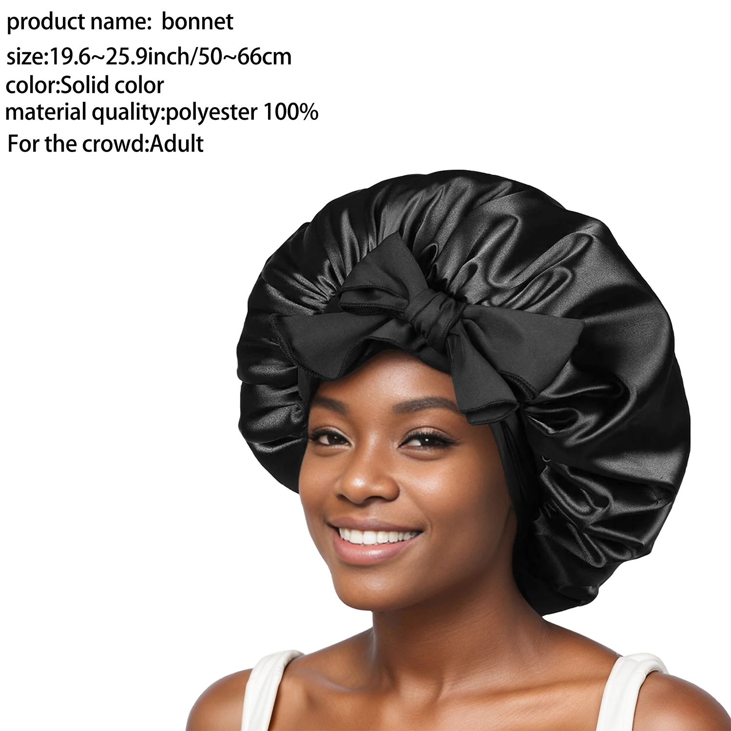 Numoya No Frizz Bonnet – Nº27 Ombre Noir