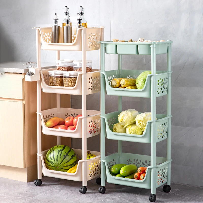 

Multifunctionele Grocery Cart Trolley Storage Bar Cart Utility Dish Drying Serving Muebles Para Cocina Kitchen Furniture SQC