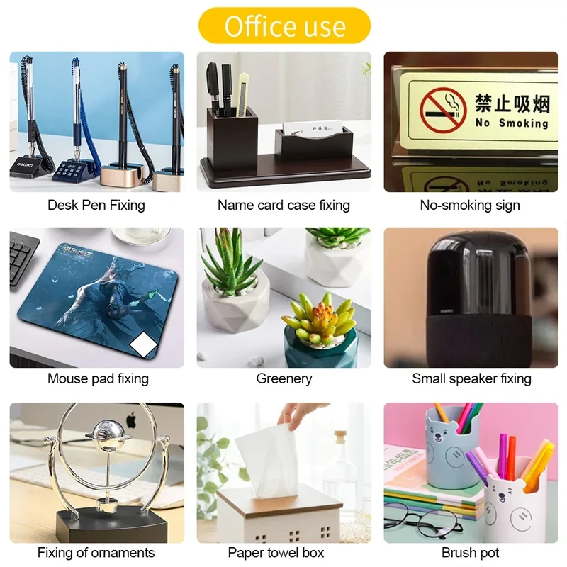 Nano Dot Tape Double-Sided High Viscosity Remove And Reuse Office Stationery Transparent Waterproof Patch 6