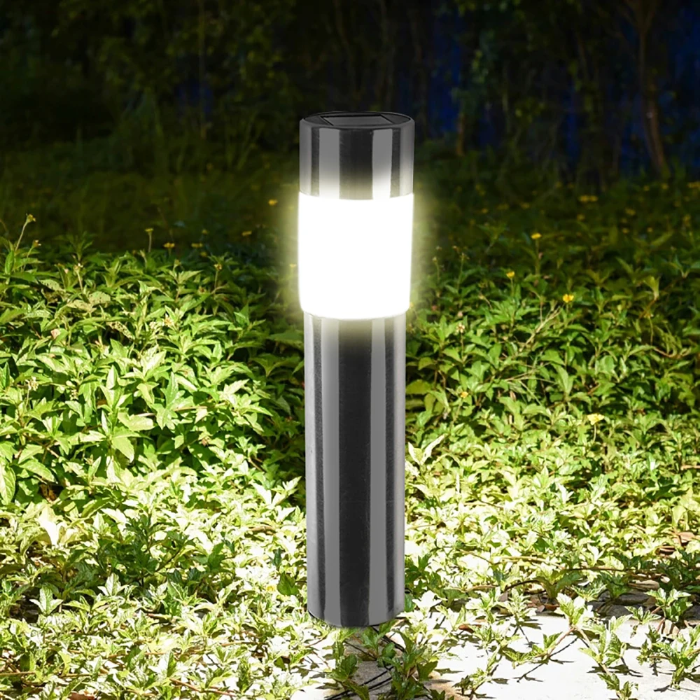 Stainless Steel LED Solar Lawn Lamp Outdoor Ground Garden Light Waterproof for Garden Landscape Patio Path Lamp led solar garden lights