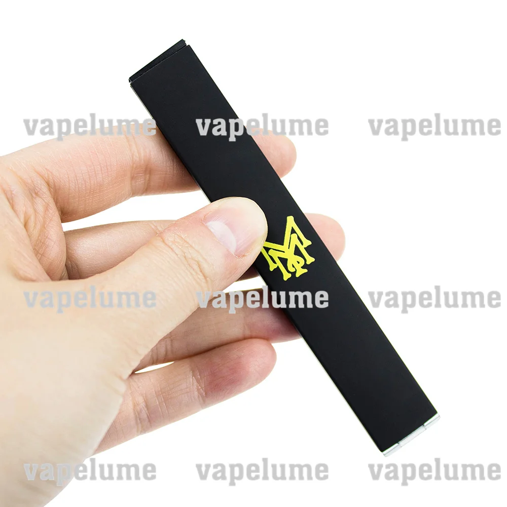Cigarrillo electrónico Muha Flat Vape Pen 280mah Carga USB Vapes desechables OG Meds Logotipo personalizado Carro Batería Caja láser Set