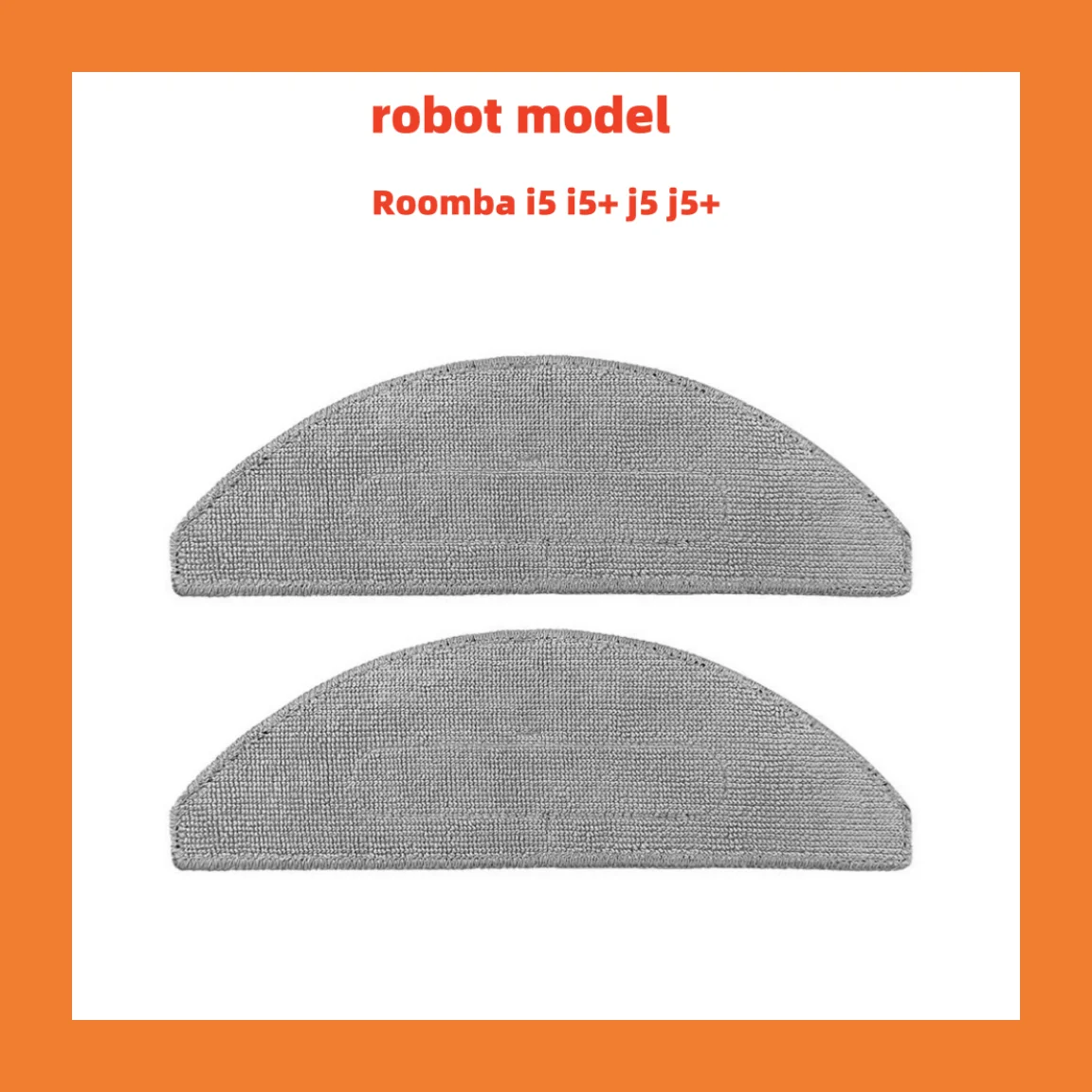 Mop cloth accessories compatible with iRobot Roomba i5 i5+ j5 j5+ vacuum cleaner