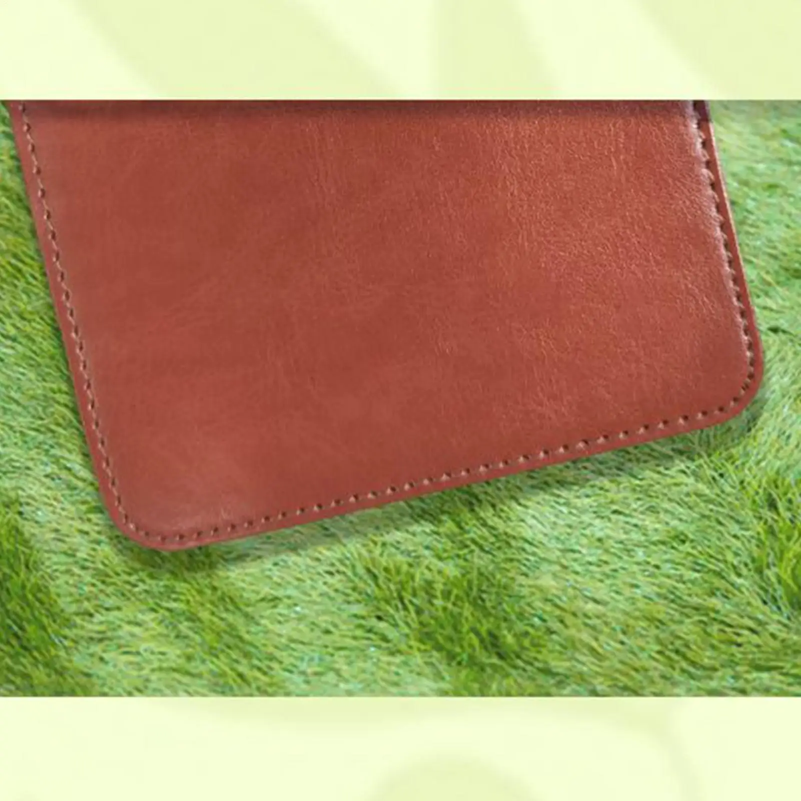 Golf Yardage Book Cover Portable Score Display Golf Card Holder Notebook For Practice Training Indoor Home Backyard Sports Club