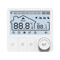 เทอร์โมสตัทบ้านอัจฉริยะ Tuya Wifi สำหรับหม้อต้มน้ำ ใช้พลังงานจากแบตเตอรี่ ควบคุมอุณหภูมิสำหรับหม้อต้มแก๊ส ใช้งานร่วมกับ Smart Life รองรับ Alexa และ Google Home 3