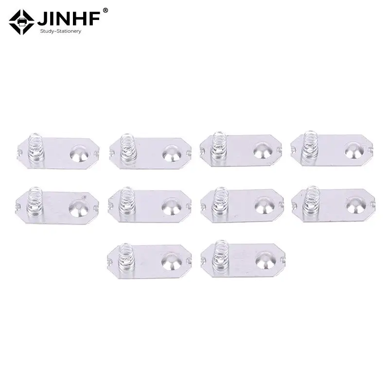 10 Pezzi Foglio Molla Batteria Terminali Batteria Gba Contatti A Molla Accessori Scomparto Batteria Clip Foglio Conduttivo A Molla
