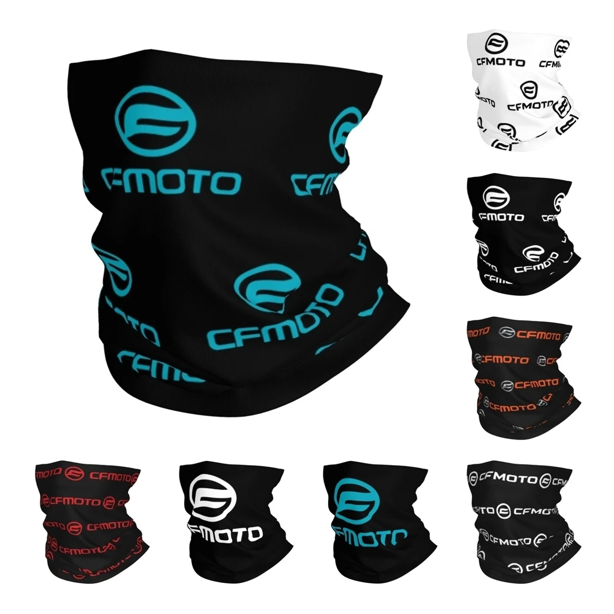 Cfmoto Motorcycle Bandana Neck Gaiter Printed Balaclavas Wrap Scarf Multifunctional Cycling Riding Unisex Adult, neck wrap, cycling bandana, bandana headscarf, cotton bandana, camouflage bandana, motorcycle bandana, neck gaiter, multifunctional bandana, bandana neck cover