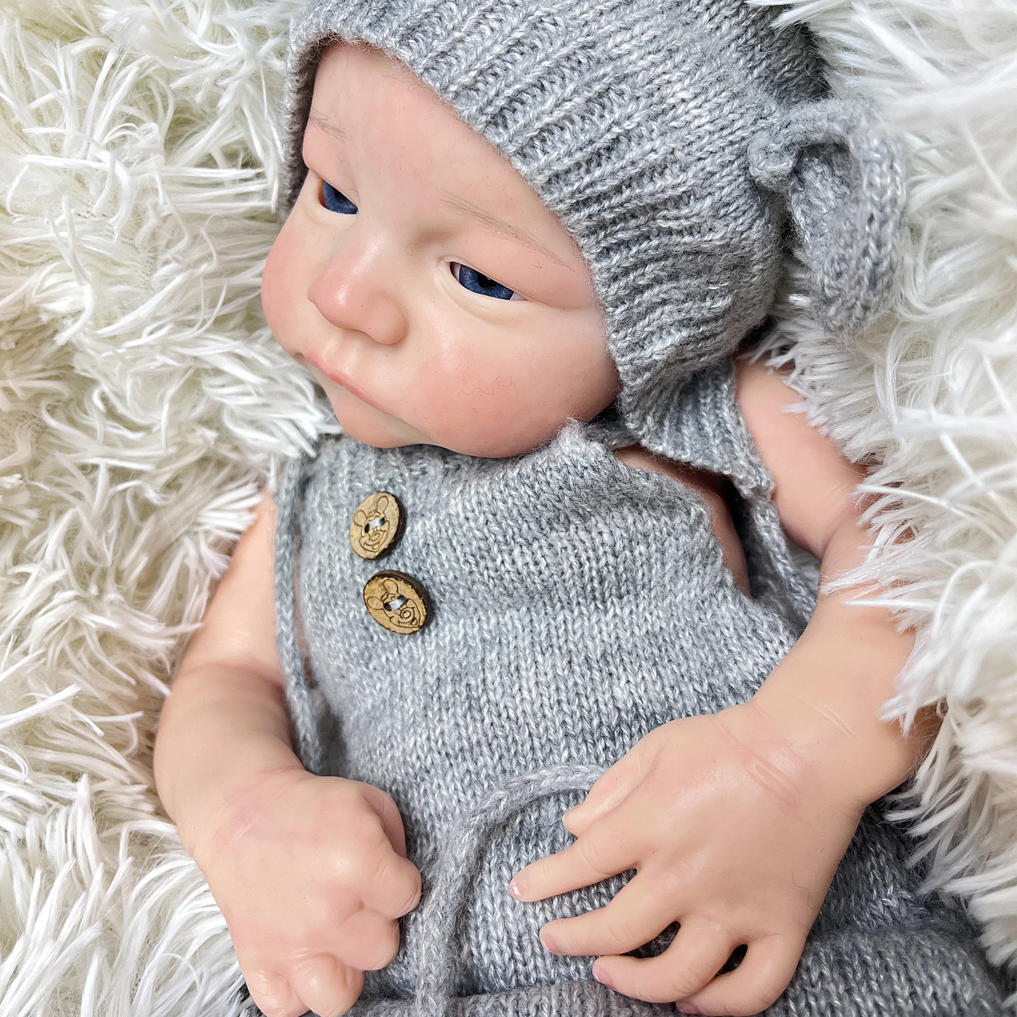 Muñeca De bebé Reborn De silicona suave De cuerpo completo, muñeco