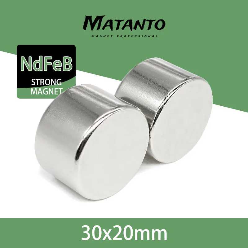 

1/2/3/5PCS 30x20 mm Strong Round Magnets N35 Permanent Neodymium Magnets 30x20mm Circuler Rare Earth Magnet 30*20 mm