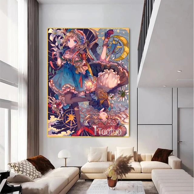 5d Diamond Painting Full Drill Square Anime  Diamond Painting Full Japan  Anime - Diy - Aliexpress