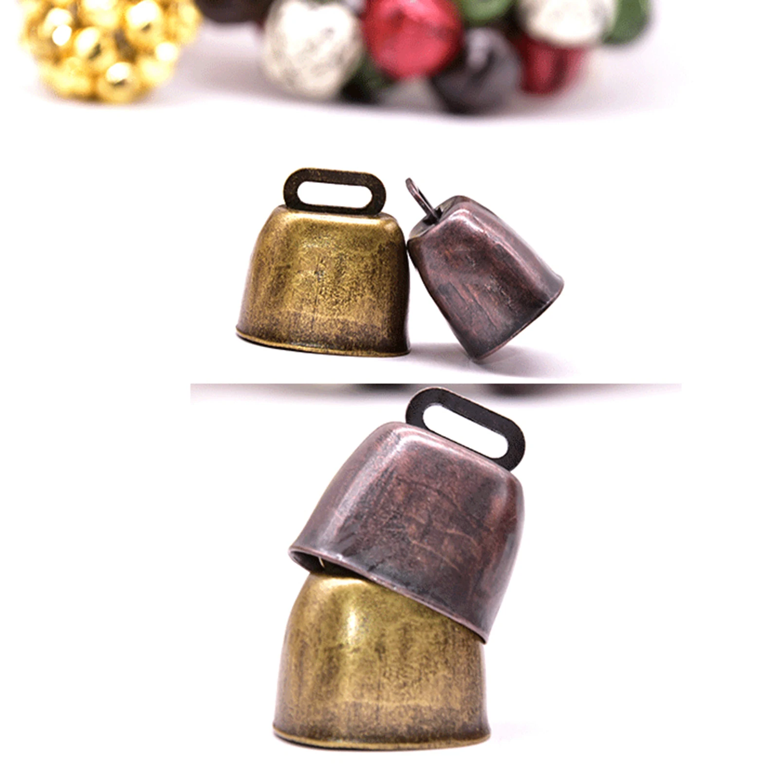 4 Pcs Horse Call Bells Farm Animal Loud Ornament Cattle Iron Vintage Cow  Bells Noise Makerss Noise Makers Rustic Outdoor Ringing - AliExpress
