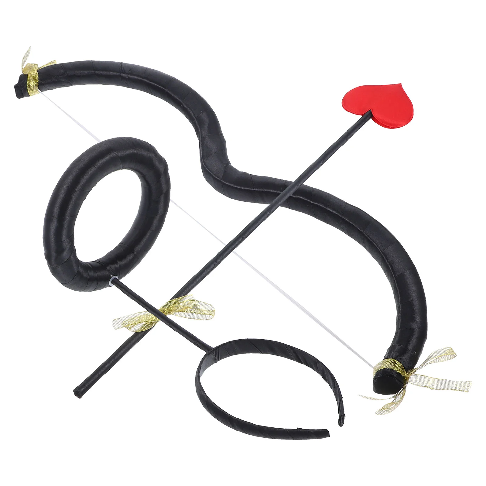 

Cupid Costume Cosplay Accessories Bow Headband Wings Halo Hairband Set Masquerade Women Headwear Decoration Weddng Props