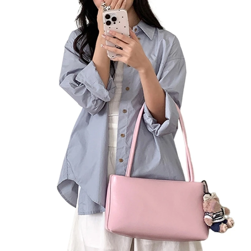 

Женская сумка для подмышек, большая вместительная сумка из искусственной кожи, сумка на плечо, сумка для подмышек