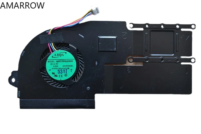오리지널 노트북 CPU 냉각 방열판 팬, ASUS S200 X202 S200E X202E Q200E X201E 용