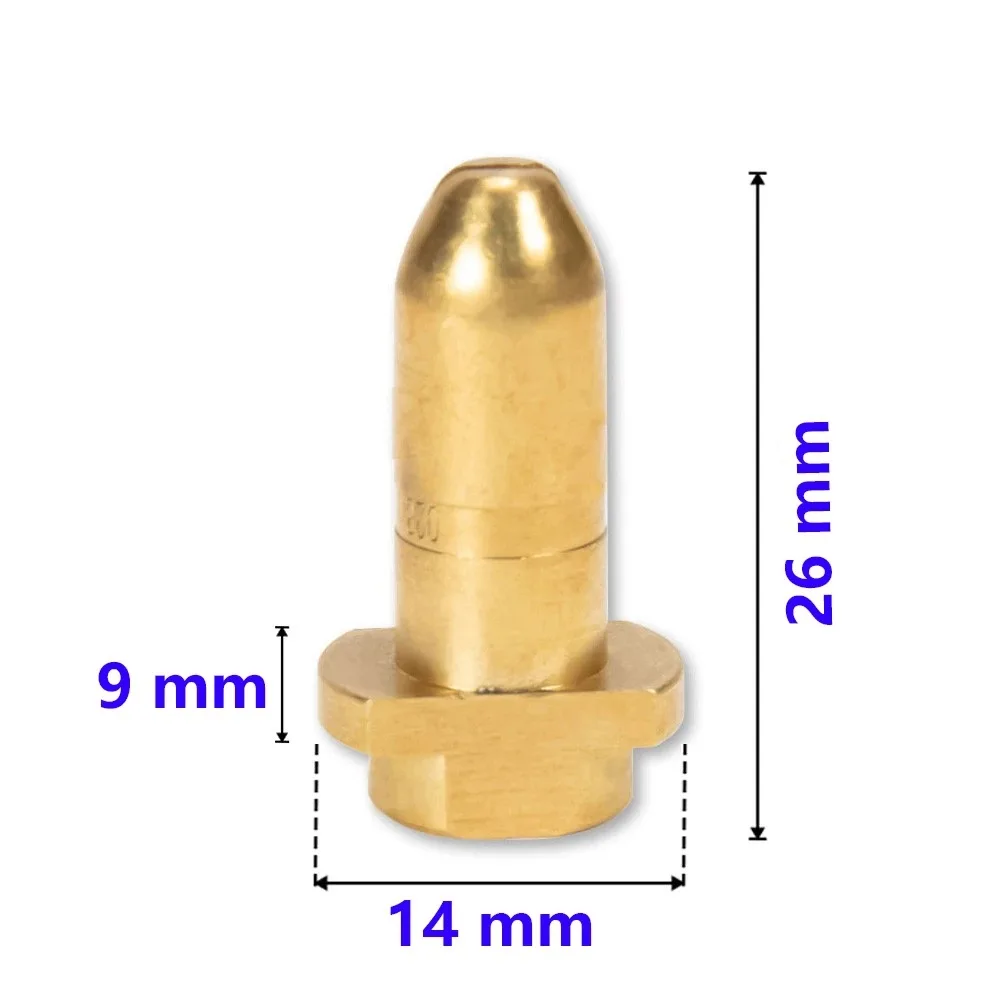 Karcher K1 K2 K3 K4 K5 K6 K7 K8 K9 Messing Hochdruckpistole Ersatzdüse mit superstarker Reinigungskraft – Detail 2