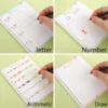 4 Books Magic Writing Book in Russian Calligraphy Notebook Montessori Kids Reusable Educational Calligraphic Letter Practice Toy 2