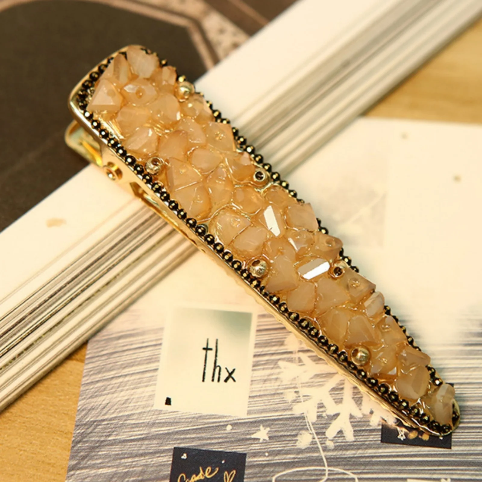 3PCS Pearl Flower Hair Clip, Women's Elegant Gold Hair Accessories, Sparkly Crystal Hairpins, Stylish Daily Party Hair Decor