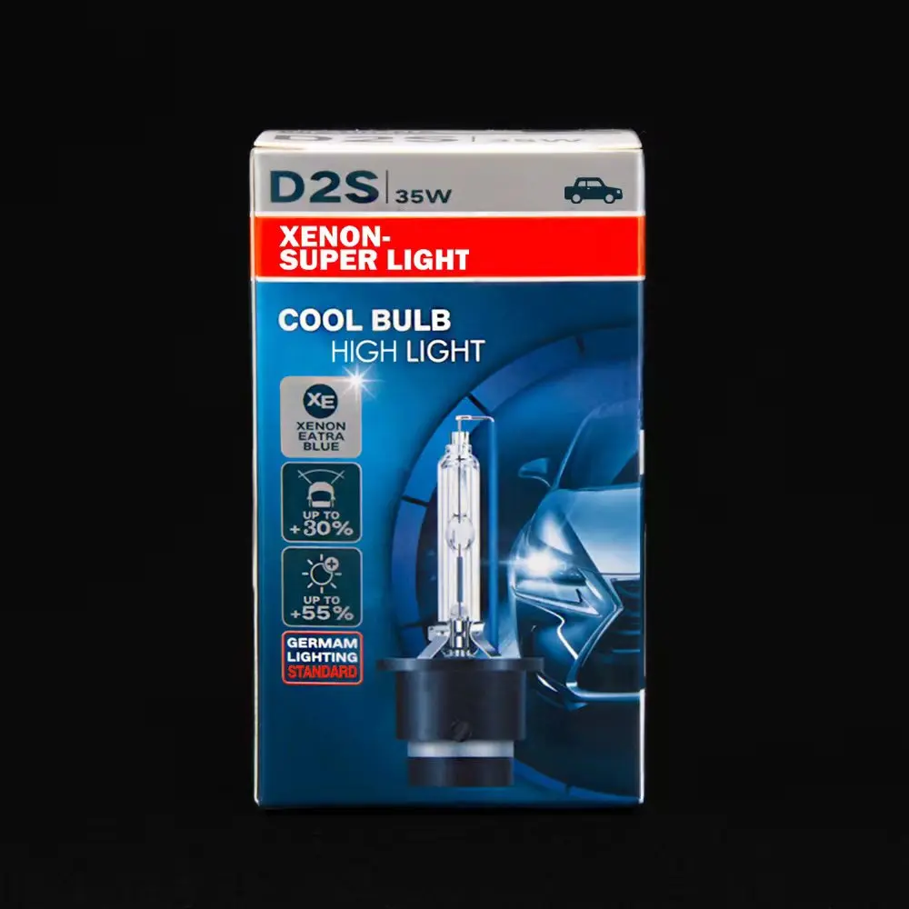 OEM 35W D2S Xenon HID Bulbs 4300K 6000K For Car Headlight Head lamp Auto Light Hi/ Low Beam