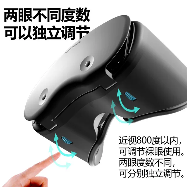 Children Adult Vrgprox7 New VR Glasses Mobile Phone Special Virtual Reality 3D Glasses Metauniverse with A Gift 4