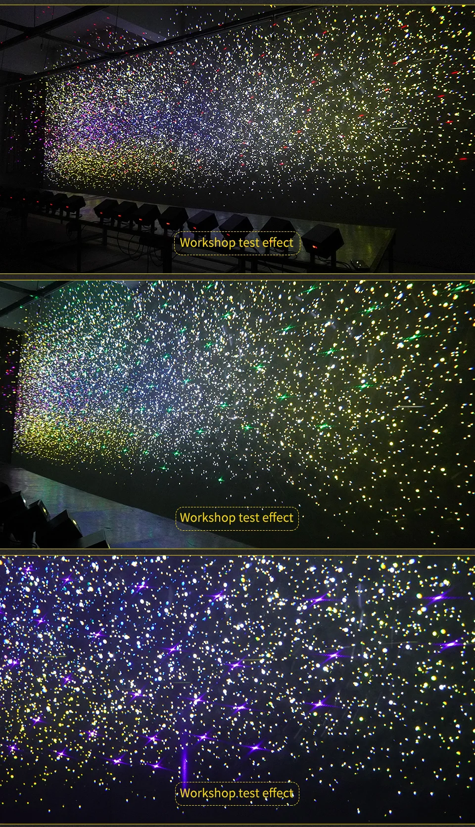 Firefly Laser Light RGB Laser Light Waterproof Laser Projector Light Dj Party Li