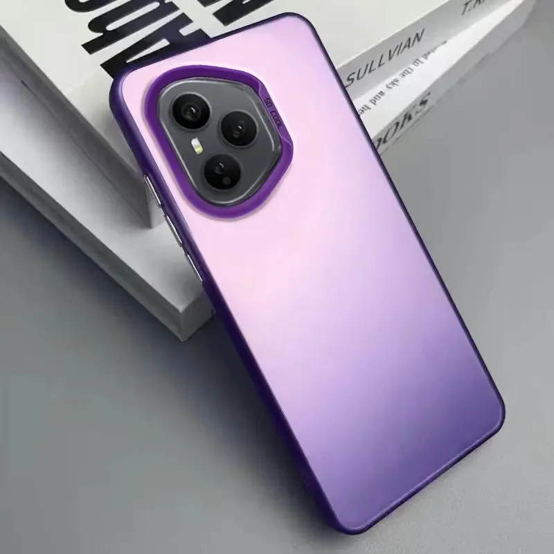 Matte Laser Colorful Shockproof Bumper Phone Case