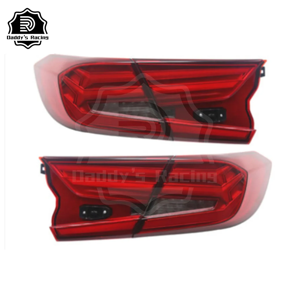 Car LED Rear Lights Back Tail Lamp Fit For 20182021 V1 HD Accord