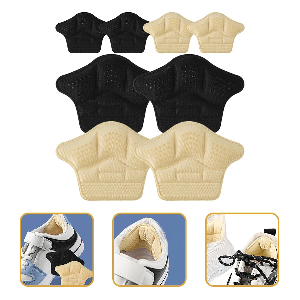 

4 пары износостойких вкладышей для пятки, Сменные подушечки для пятки, удобные вкладыши для пятки