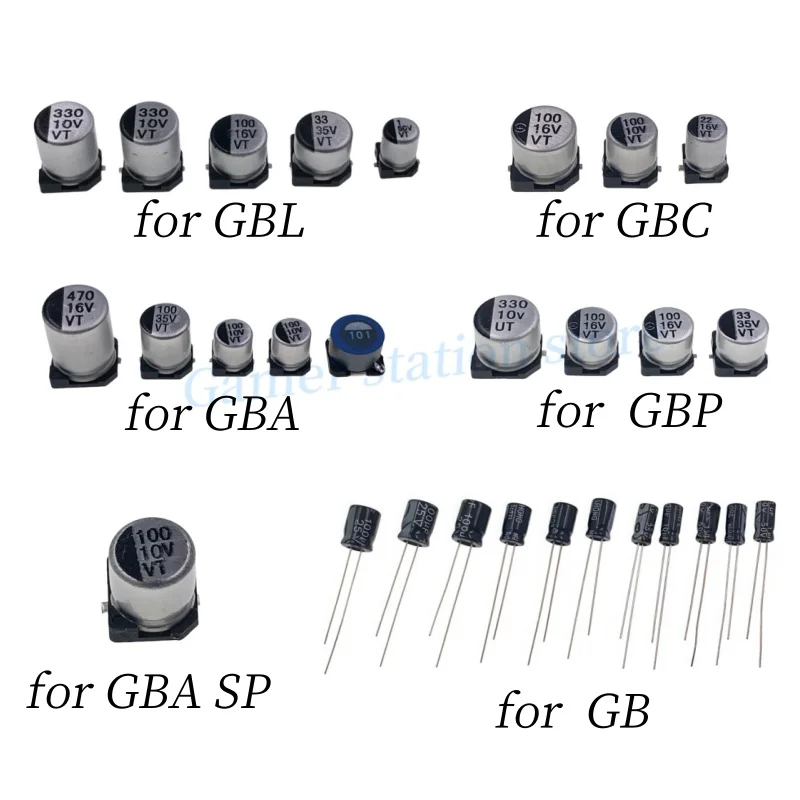 Fresh Look at 1 5 10 50 Set High Quality Capacitors For Gb