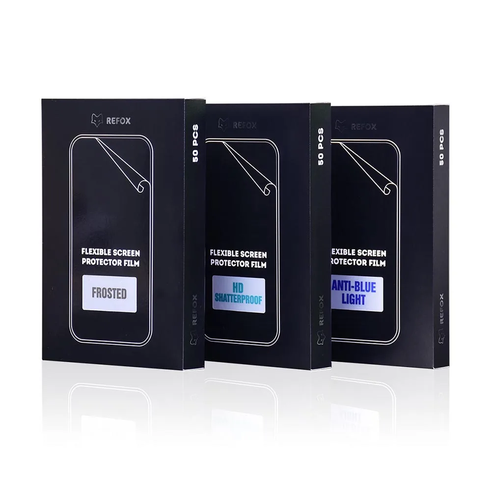 

Refox CM-03 Flexible Hydrogel Film Universal TPU Flexible Hydrogel Film for Film Cutting Machine Cell Phone Screen Protector