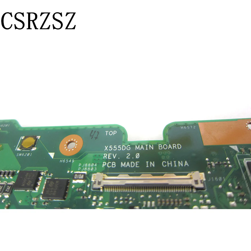 Placa-mãe para Asus X555dg Laptop Rev 2.0 Fx8800p Cpu X555dg - Imagem 2