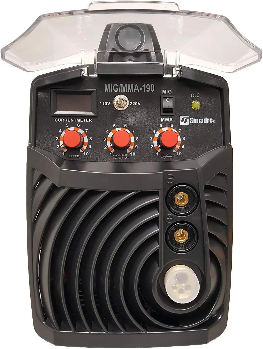 MIG190 190 Amp Igbt Mig/Mma/Arc Welder 110/220v Dual Voltage ARC Is Easy To Be Started It Is Very Stable and Little Spatter